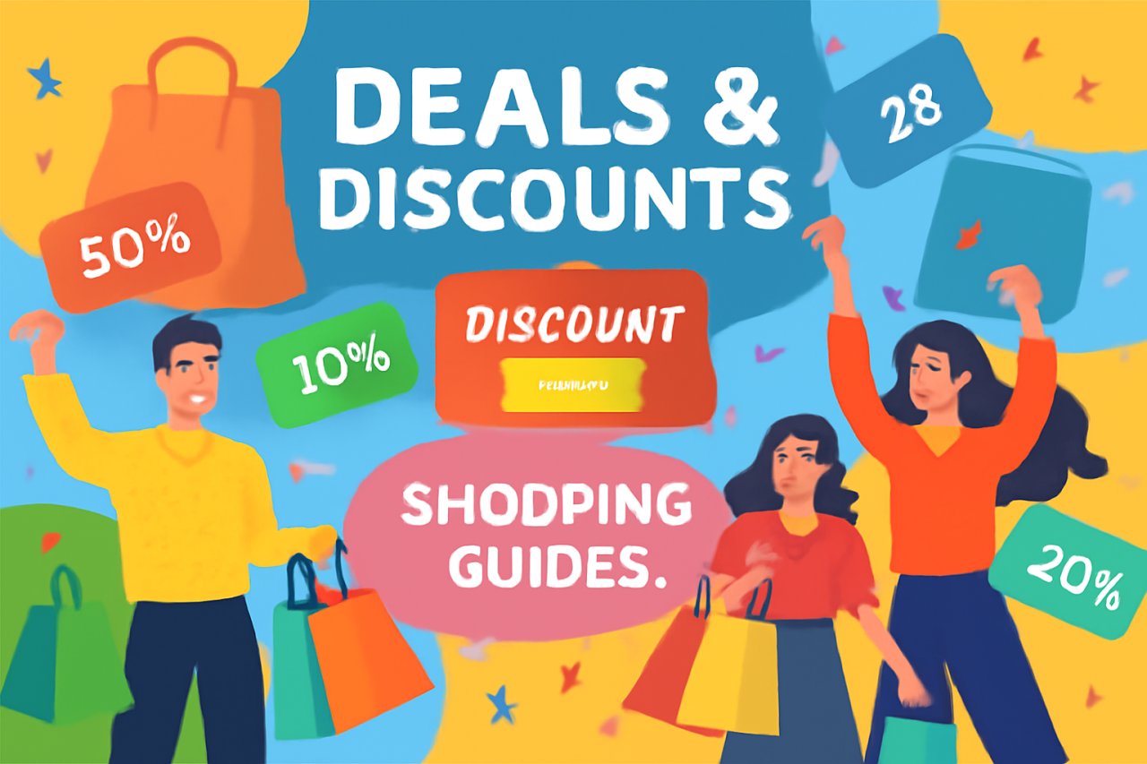 Deals, Discounts & Shopping Guides: How to Save More and Shop Smart